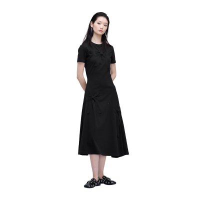 THE BOW MIDI DRESS